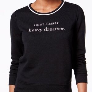 Kate Spade Light Sleeper Heavy Dreamer Sweater